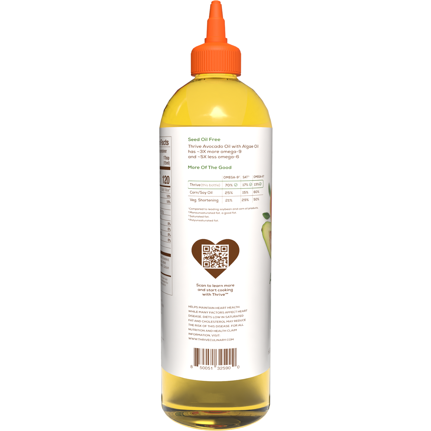 Thrive™ Avocado Oil with Algae Oil (25.4 fl oz) - Thrive