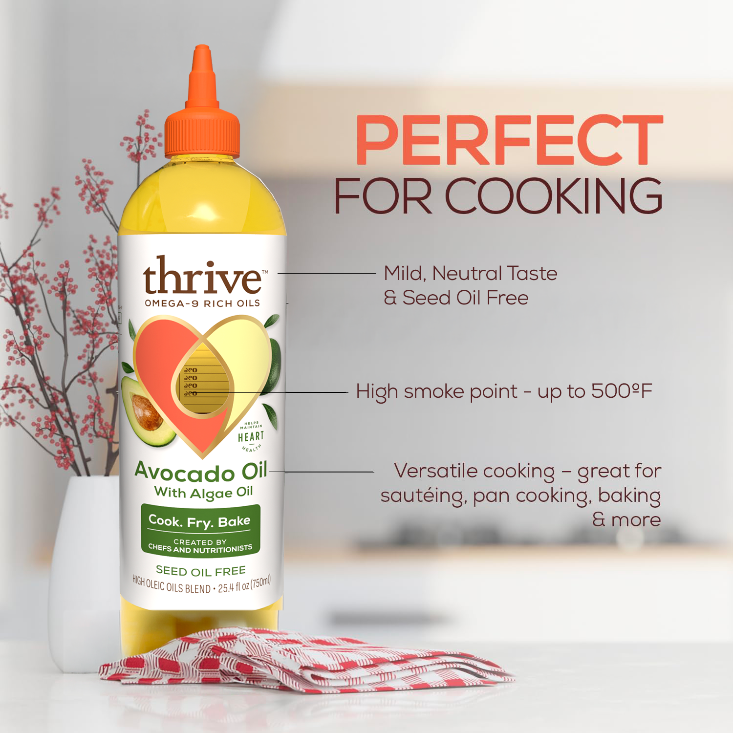 Thrive™ Avocado Oil with Algae Oil (25.4 fl oz) - Thrive