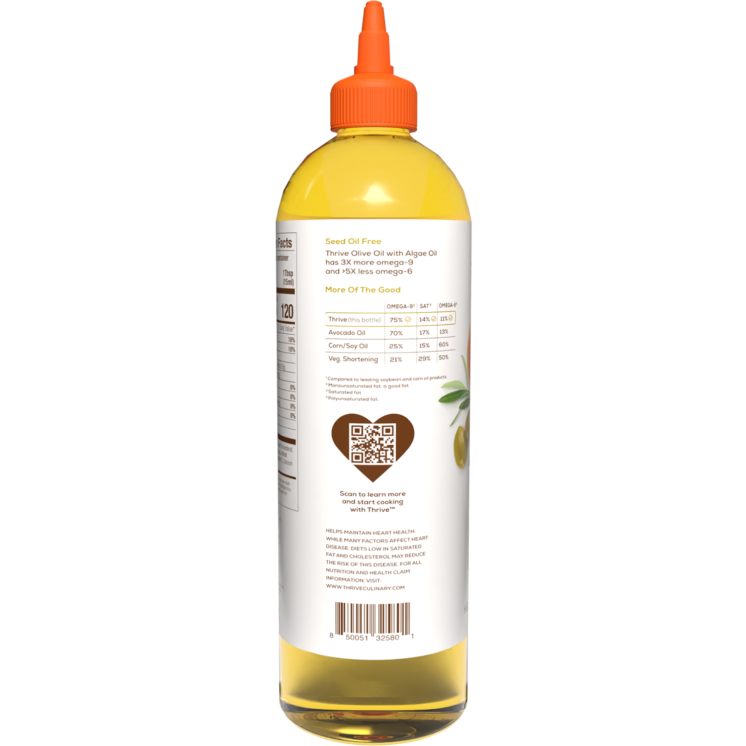 Thrive™ Olive Oil with Algae Oil (25.4 fl oz) - Thrive