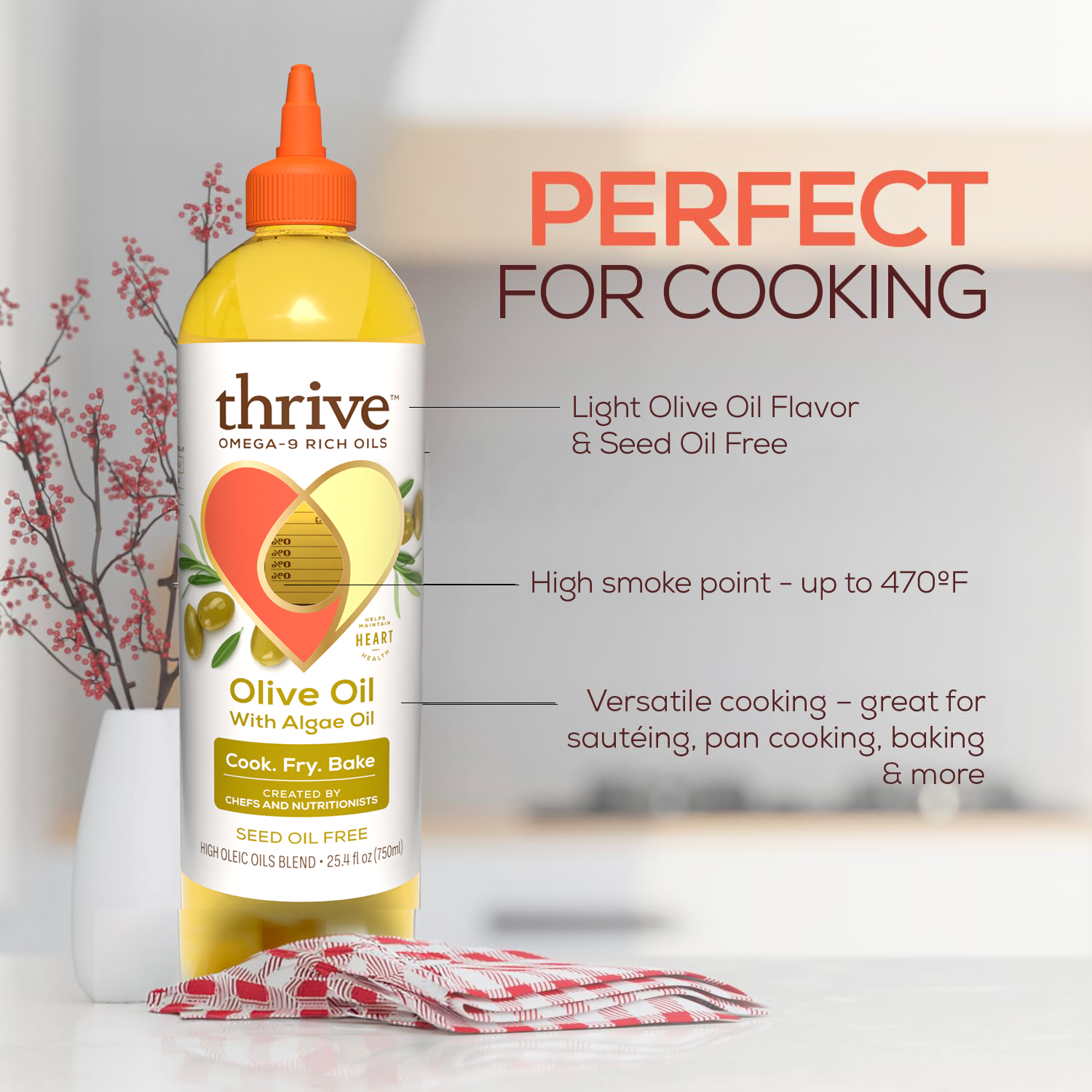 Thrive™ Olive Oil with Algae Oil (25.4 fl oz) - Thrive