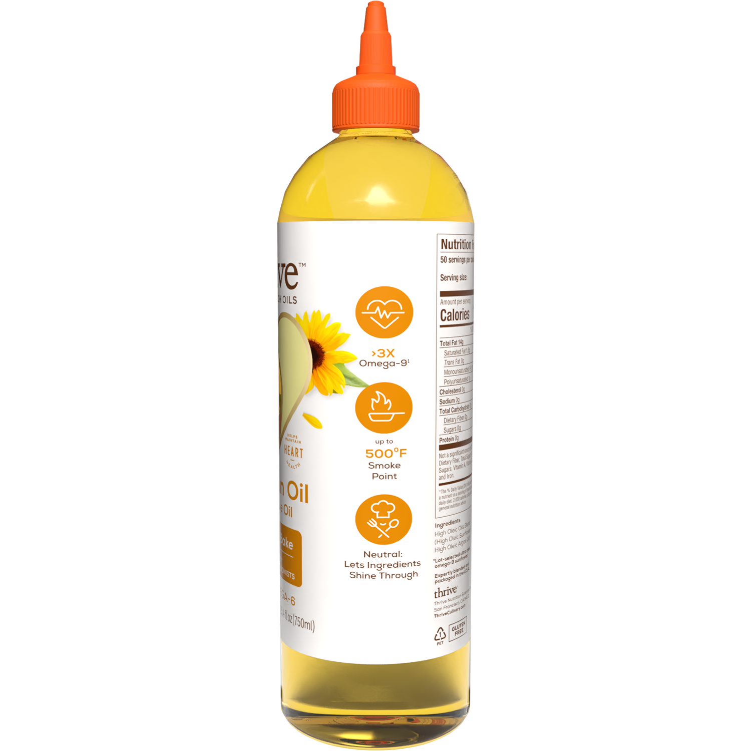 Thrive™ Omega-9 Ultrasun Oil with Algae Oil (25.4 fl oz) - Thrive