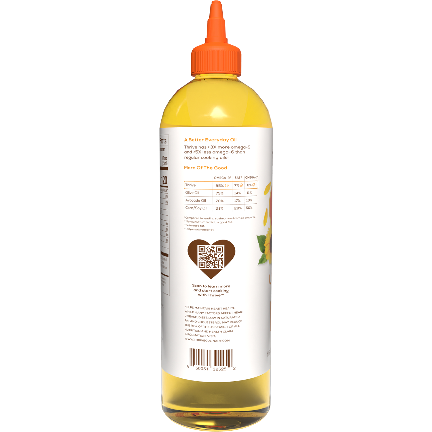 Thrive™ Omega-9 Ultrasun Oil with Algae Oil (25.4 fl oz) - Thrive