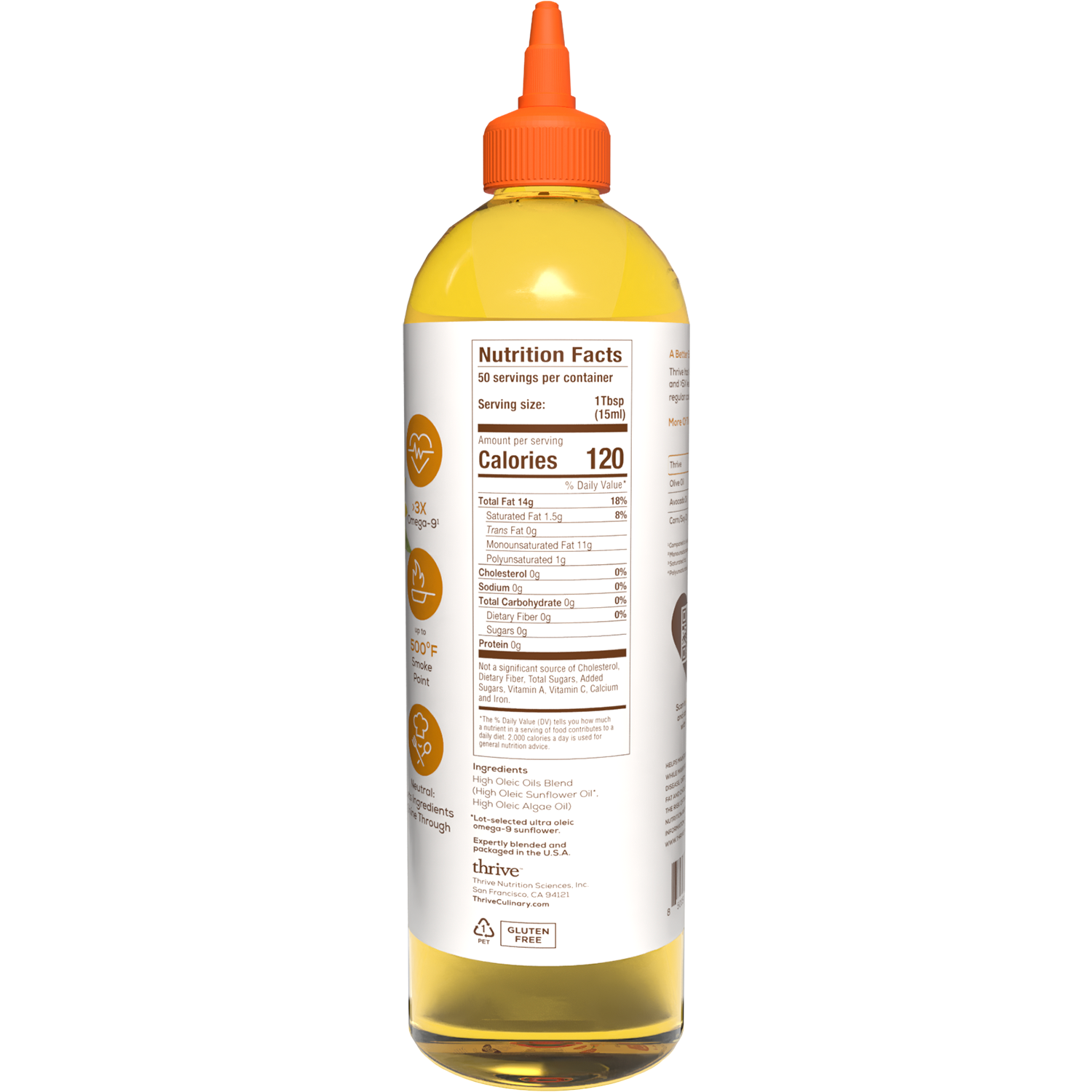 Thrive™ Omega-9 Ultrasun Oil with Algae Oil (25.4 fl oz) - Thrive