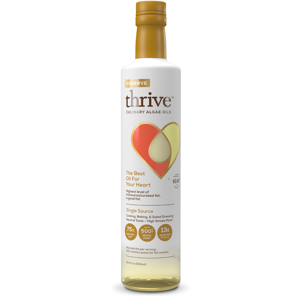 A bottle of Thrive™ Reserve Algae Oil